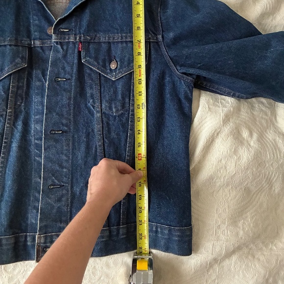 Vintage Levis Jean Jacket 70505 0217 - Size 44 - Picture 9 of 10